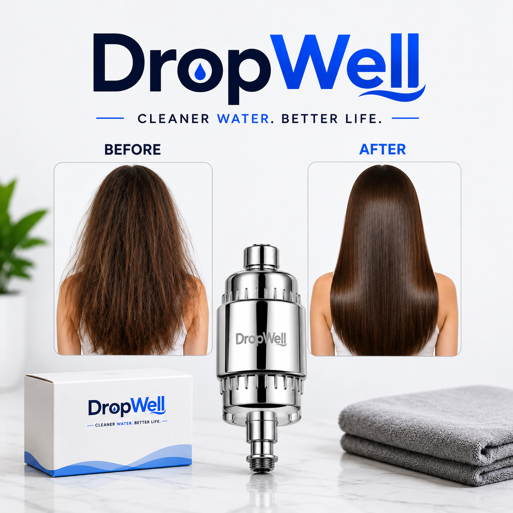 DropWell AquaShield™ 15-Stage Shower Filter