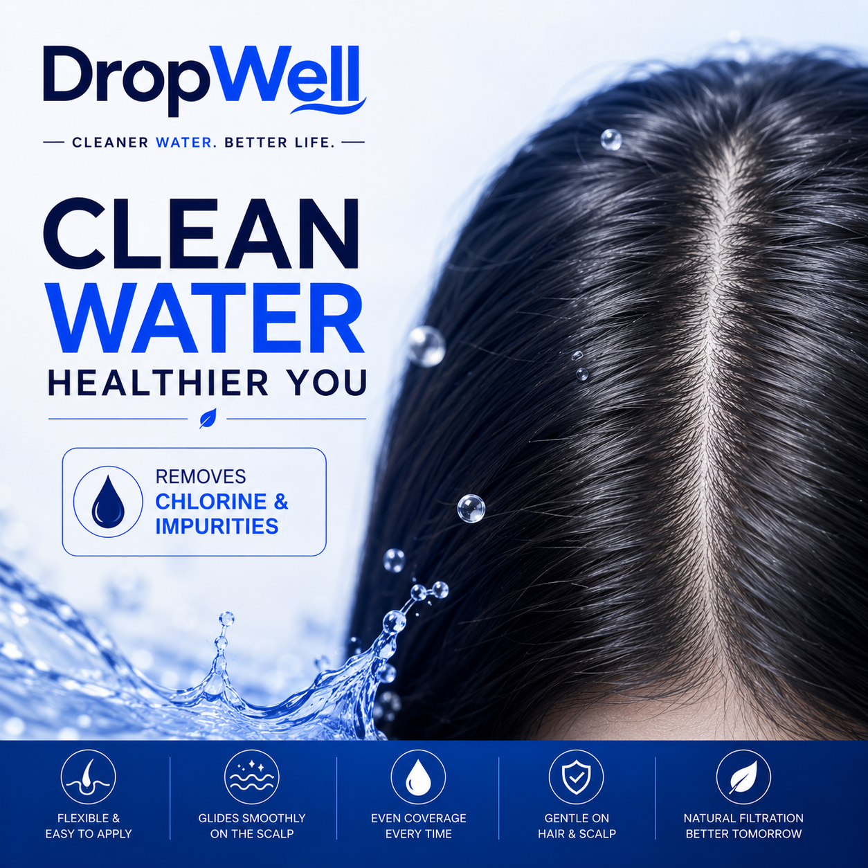 DropWell AquaShield™ 15-Stage Shower Filter