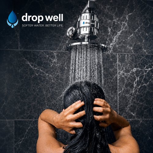 DropWell AquaShield™ 15-Stage Shower Filter